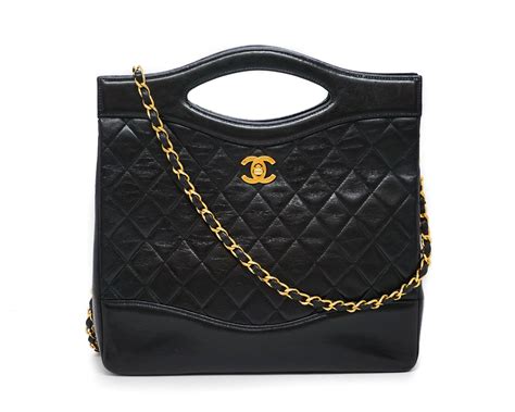 vintage chanel shopping bag|Vintage Chanel bags 1940.